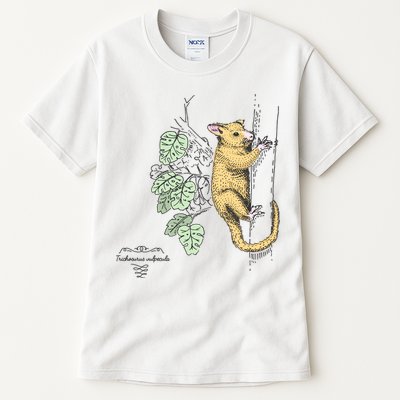 Common Brushtail Possum Trichosurus Vulpecula Engraved Tall T-Shirt
