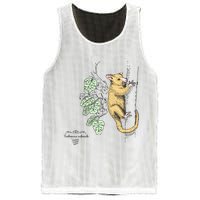 Common Brushtail Possum Trichosurus Vulpecula Engraved Mesh Reversible Basketball Jersey Tank