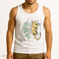 Common Brushtail Possum Trichosurus Vulpecula Engraved Tank Top