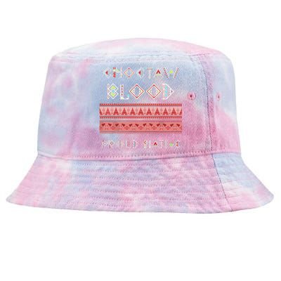 Choctaw Blood Proud Native American Tie-Dyed Bucket Hat