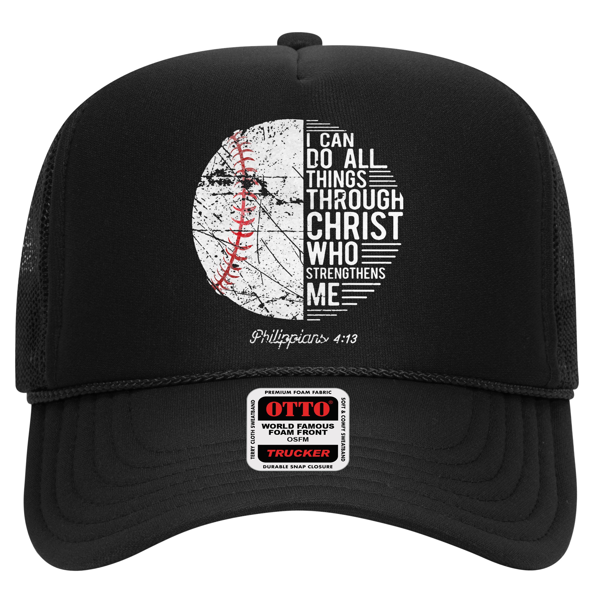 Christian Baseball Philippians Religious Gifts Hat