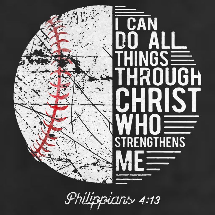 Christian Baseball Philippians Religious Gifts Hat