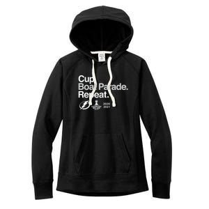 Cup Boat Parade Repeat Women's Fleece Hoodie