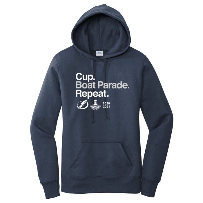 Cup Boat Parade Repeat Women's Pullover Hoodie