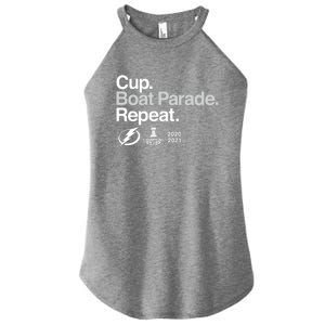 Cup Boat Parade Repeat Women's Perfect Tri Rocker Tank