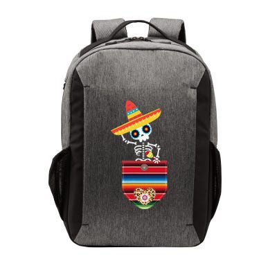 Calaca Blanket Pocket Serape Mexican Gift Cinco De Mayo Vector Backpack