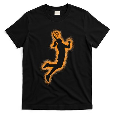 Cute Basketball Player Print Women Basketball T-Shirt