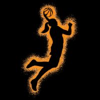 Cute Basketball Player Print Women Basketball Impact Tech Backpack