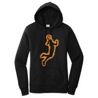 Cute Basketball Player Print Women Basketball Women's Pullover Hoodie