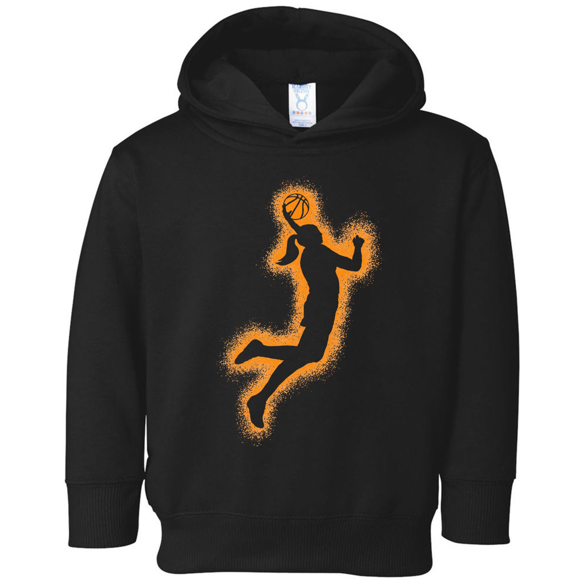 Cute Basketball Player Print Women Basketball Toddler Hoodie