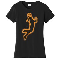 Cute Basketball Player Print Women Basketball Women's T-Shirt