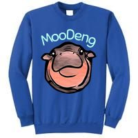 Cute Baby Pygmy Hippo Moodeng Sweatshirt