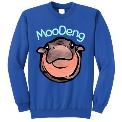 Cute Baby Pygmy Hippo Moodeng Sweatshirt