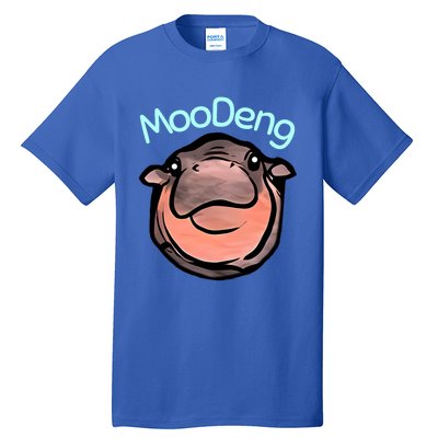 Cute Baby Pygmy Hippo Moodeng Tall T-Shirt