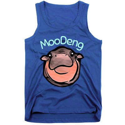 Cute Baby Pygmy Hippo Moodeng Tank Top