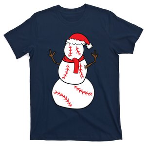 Christmas Baseball Player Gift Christmas Gift Baseball T-Shirt