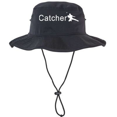 Catcher Baseball Player Bucket Hat