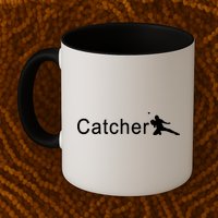 Catcher Baseball Player Mug