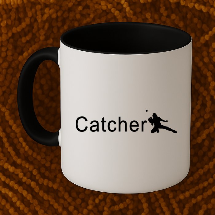 Catcher Baseball Player Mug
