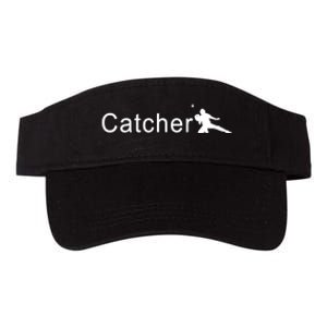 Catcher Baseball Player Valucap Bio-Washed Visor