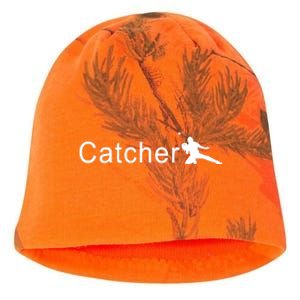 Catcher Baseball Player Kati - Camo Knit Beanie