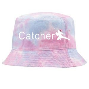 Catcher Baseball Player Tie-Dyed Bucket Hat