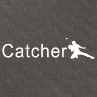 Catcher Baseball Player Cotton Canvas Backpack