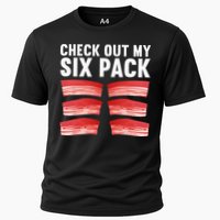 Cool Bacon Pork Food Meat Lovers Foodie Cooling Performance Crew T-Shirt