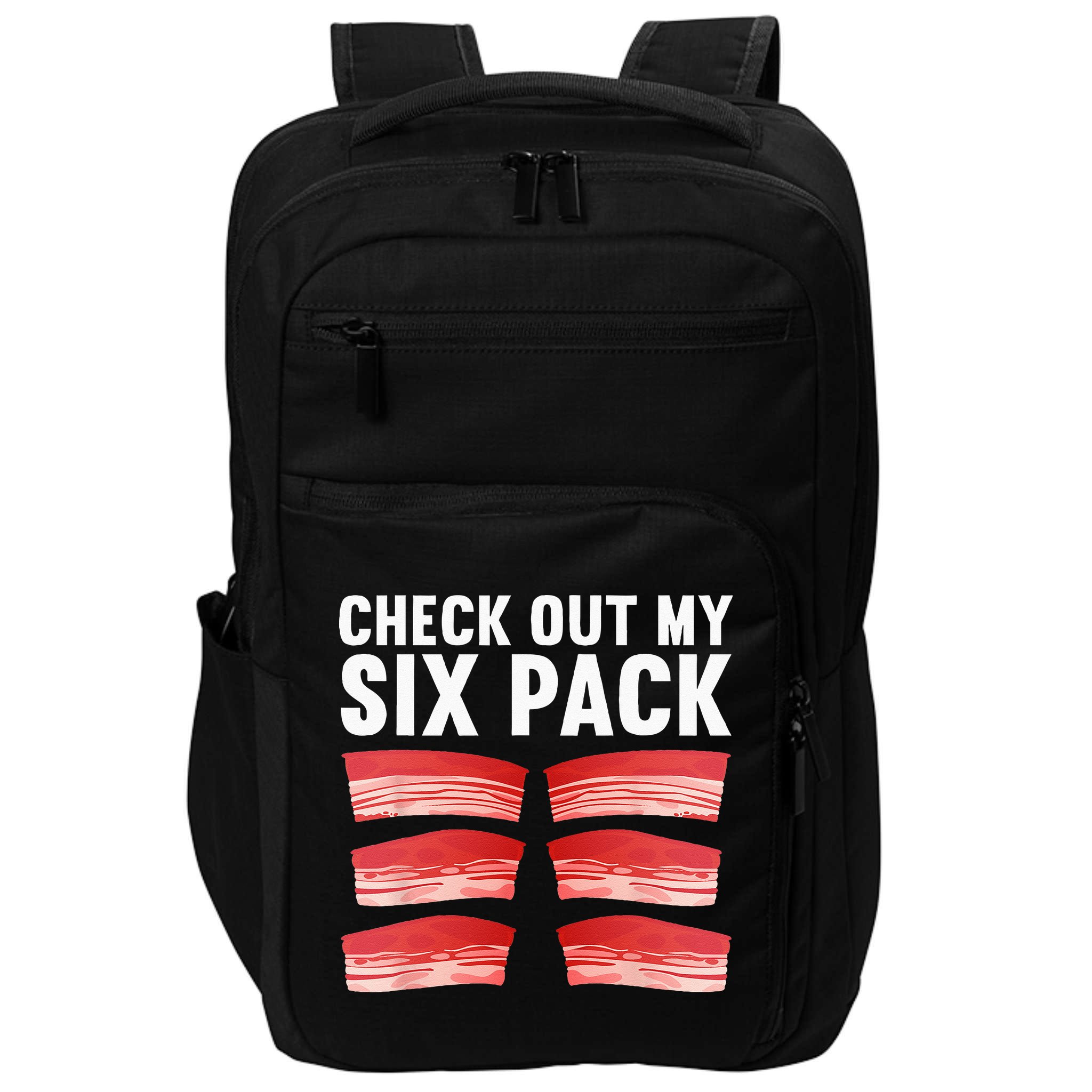 Cool Bacon Pork Food Meat Lovers Foodie Impact Tech Backpack