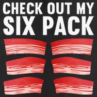 Cool Bacon Pork Food Meat Lovers Foodie Adult Drive Performance Visor