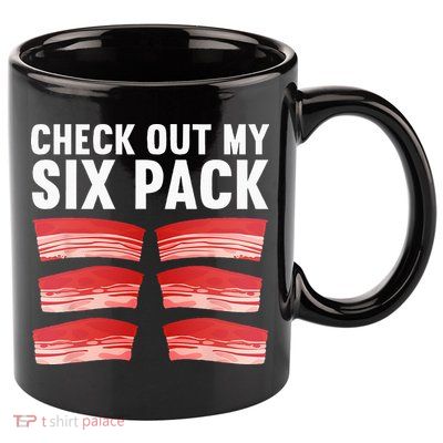 Cool Bacon Pork Food Meat Lovers Foodie 11oz C Handle Ceramic Mug