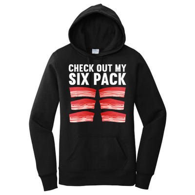 Cool Bacon Pork Food Meat Lovers Foodie Women's Pullover Hoodie