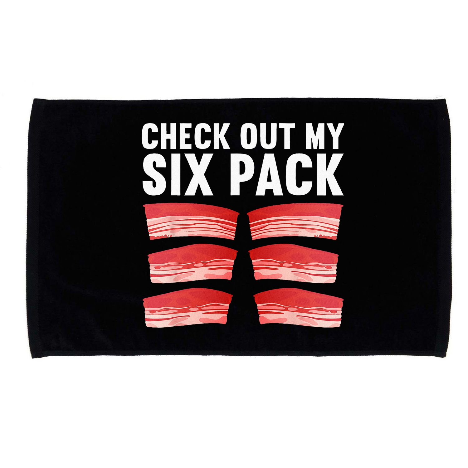 Cool Bacon Pork Food Meat Lovers Foodie Microfiber Hand Towel
