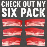 Cool Bacon Pork Food Meat Lovers Foodie Vector Backpack