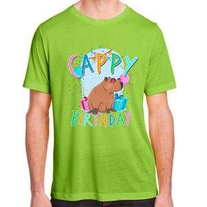 Capybara Birthday Party Capybaras Adult ChromaSoft Performance T-Shirt