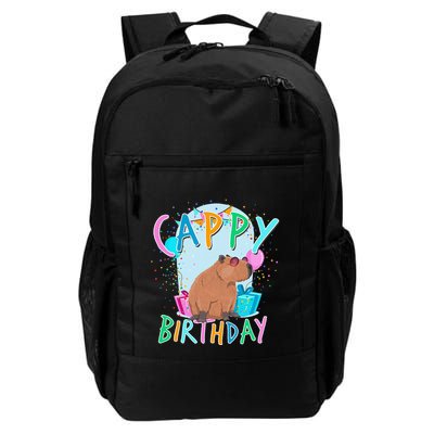 Capybara Birthday Party Capybaras Daily Commute Backpack