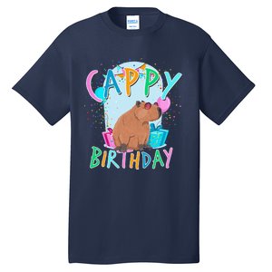 Capybara Birthday Party Capybaras Tall T-Shirt