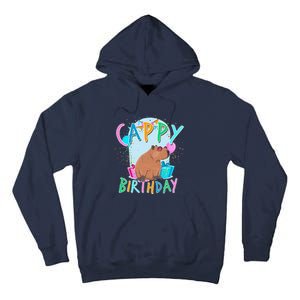 Capybara Birthday Party Capybaras Tall Hoodie