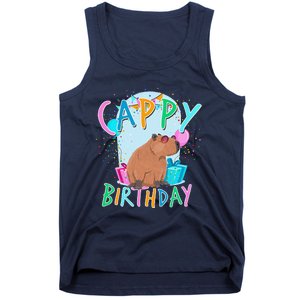 Capybara Birthday Party Capybaras Tank Top