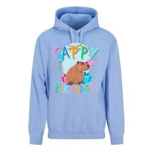 Capybara Birthday Party Capybaras Unisex Surf Hoodie