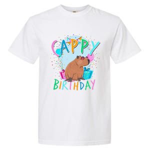 Capybara Birthday Party Capybaras Garment-Dyed Heavyweight T-Shirt