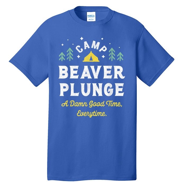 Camp Beaver Plunge Tall T-Shirt