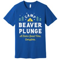 Camp Beaver Plunge Premium T-Shirt