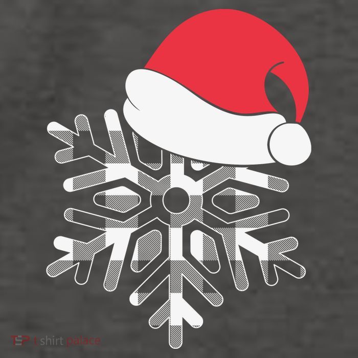 Christmas Buffalo Plaid Snowflake Vector Backpack