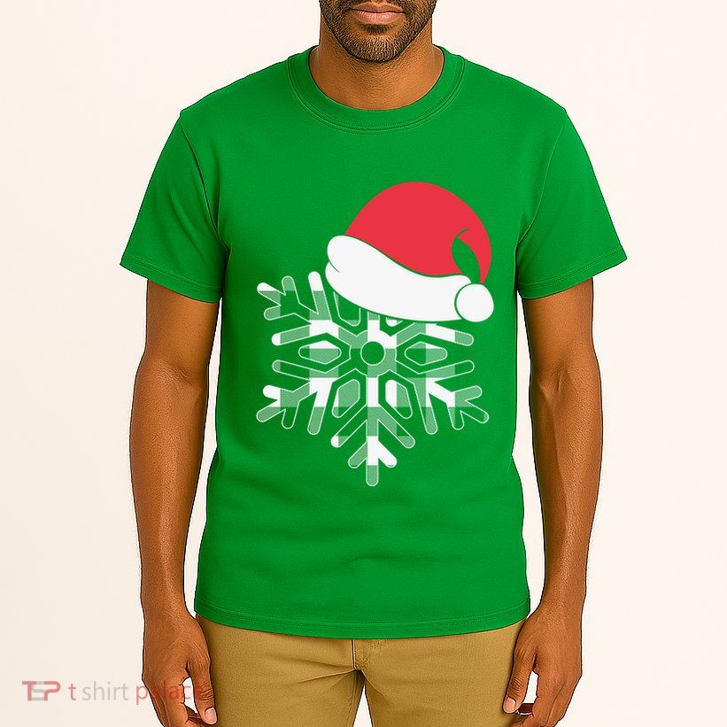 Christmas Buffalo Plaid Snowflake Tall T-Shirt