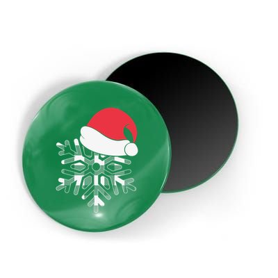 Christmas Buffalo Plaid Snowflake Magnet