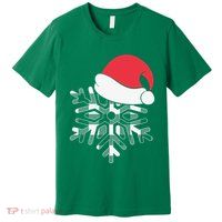 Christmas Buffalo Plaid Snowflake Premium T-Shirt