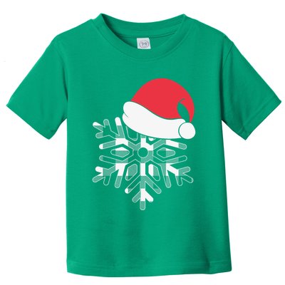 Christmas Buffalo Plaid Snowflake Toddler T-Shirt