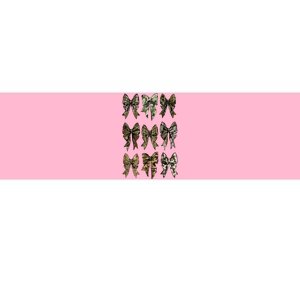 Camouflage Bow Pattern Graphic Bumper Sticker