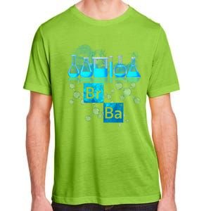 Chemistry Beakers Periodic Table Elements Br Ba Adult ChromaSoft Performance T-Shirt